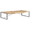 vidaXL Coffee Table | Rough Mango Wood | Large | Durable | Rectangular