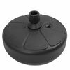 vidaXL Umbrella Base Sand/Water Filled 15 L Black