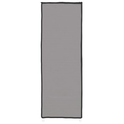 vidaXL Shoe Cabinet Grey 60x28x90 cm Fabric