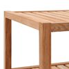 vidaXL Bathroom Shelf Solid Walnut Wood 65x40x55 cm