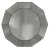 vidaXL Planter Silver 120 x 120 x 50 cm Galvanised Steel