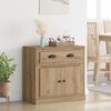 vidaXL Highboard Artisan Oak 70 x 35.5 x 67.5 cm Engineered Wood