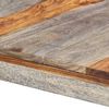vidaXL Dining Table Grey 118x60x76 cm Solid Acacia Wood