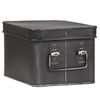 LABEL51 Storage Box Media 22x17x13 cm M Antique Black