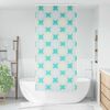 vidaXL Shower Roller Blind with Cassette 110x240 cm Fabric Width 106 cm