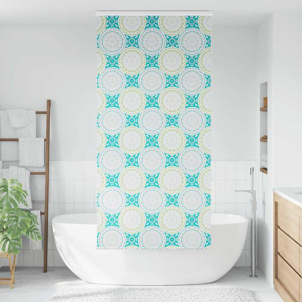 vidaXL Shower Roller Blind with Cassette 110x240 cm Fabric Width 106 cm