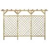 vidaXL Garden Lattice Fence with Pergola Top 300x50x200 cm Impregnated Pinewood