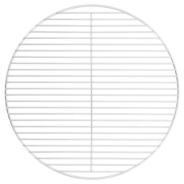 vidaXL BBQ Grill Grate Round &Oslash;50 cm 304 Stainless Steel