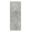 vidaXL Shoe Cabinet Concrete Grey 31.5x35x90 cm Engineered Wood