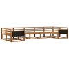 vidaXL Outdoor Sofa Set 7 pcs Natural Solid Acacia Wood