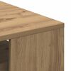 vidaXL Coffee Table Artisan Oak 55x55x42 cm Engineered Wood
