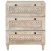 vidaXL Sideboard with Drawer White 60 x 33 x 75 cm Solid mango wood