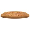 vidaXL Table Top Brown 80 x 40 x 2 cm Solid Acacia Wood