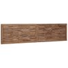 vidaXL Bed Headboard Natural Solid Teak Wood