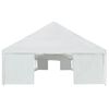 vidaXL Party Tent PE 6x16 m White