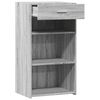 vidaXL Sideboard Grey Sonoma 50x42.5x93 cm Engineered Wood