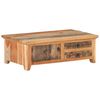 vidaXL Coffee Table 90x50x31 cm Solid Reclaimed Wood