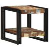 vidaXL Coffee Table Multicolour 40 x 40 x 38 cm Solid Reclaim Wood