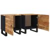 vidaXL Bedside Cabinets 2 pcs 40x33x46 cm Solid Wood Acacia