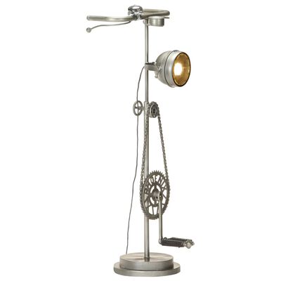 vidaXL Stand Lamp in Bike Design Iron