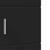 vidaXL Bathroom Cabinet Set TULUM Black 37 x 31.5 x 203 cm