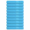 vidaXL Towels "FROGN" 10 pcs Turquoise 100x200 cm 360 gsm