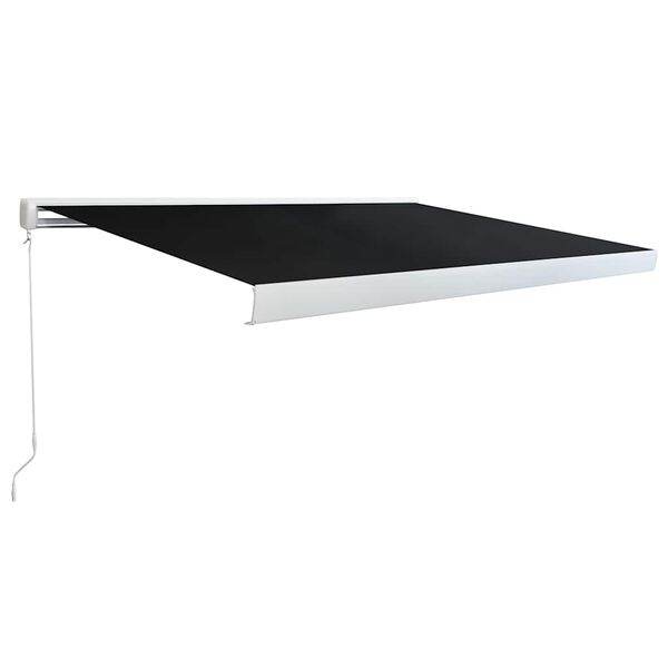vidaXL Awning Frame Manual White 300 x 250 cm Aluminium