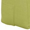 vidaXL Back Pillow Light Green 140 x 24 x 50 cm Fabric