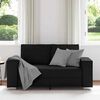 vidaXL Sofa Black 160 x 78 x 84 cm Fabric
