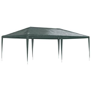 vidaXL Professional Party Tent 4x6 m Green 90 g/m&sup2;