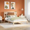vidaXL Bookcase Bed without Mattress 140x190cm Solid Wood Pine