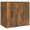 vidaXL Wall-mounted Bedside Cabinets 2 pcs Smoked Oak 50x30x47 cm
