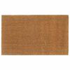 vidaXL Door Mat Natural 90x150 cm Tufted Coir
