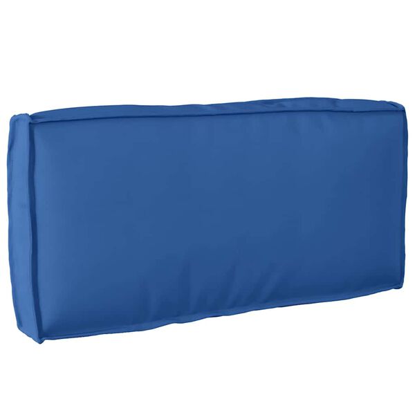 vidaXL Pallet Cushion for Backrest Royal blue 80 x 40 x 12 cm