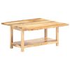 vidaXL Extendable Coffee Table 90x(45-90)x45 cm Solid Mango Wood