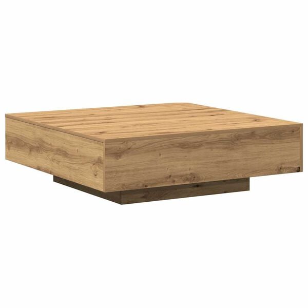 vidaXL Coffee Table Artisan Oak 100 x 100 x 31 cm