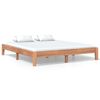 vidaXL Bed Frame without Mattress Solid Teak Wood 180x200 cm Super King