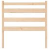 vidaXL Bed Headboard 96x4x100 cm Solid Wood Pine