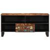vidaXL TV Cabinet 100x33x46 cm Solid Wood Reclaimed&Engineered Wood