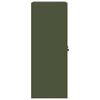 vidaXL Storage Cabinet Olive Green 60 x 40 x 105 cm Cold-Rolled Steel