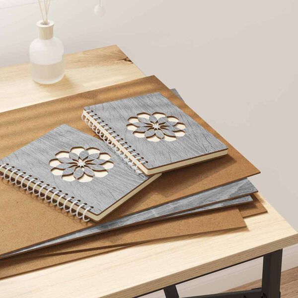 vidaXL Decor Panels 12 pcs Grey Sonoma 30 x 42 x 0.27 cm