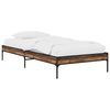 vidaXL Bed Frame Old Wood 80 x 200 cm Engineered Wood