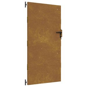 vidaXL Garden Gate 85x200 cm Corten Steel