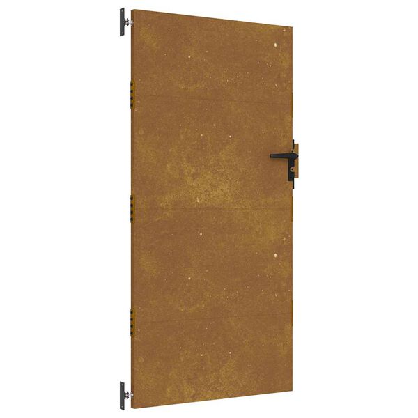 vidaXL Garden Gate 85x200 cm Corten Steel