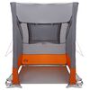vidaXL Tailgate Tent Grey and Orange 194 x 180 x 210 cm Taffeta