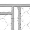 vidaXL Dog Cage Silver 200 x 200 x 200 cm Galvanised Steel