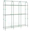 vidaXL Garden Trellis for Climbing Plants U-Shape 181x31x182.5 cm Steel