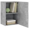 vidaXL TV Wall Cabinets 2 pcs Concrete Grey 40.5x30x60 cm Engineered Wood