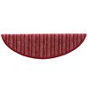vidaXL Self-adhesive Stair Mats 15 pcs Red 56 x 17 x 3 cm