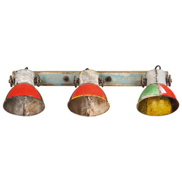 vidaXL Industrial Wall Lamp Multicolour 65x25 cm E27